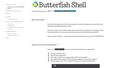 Butterfish Shell